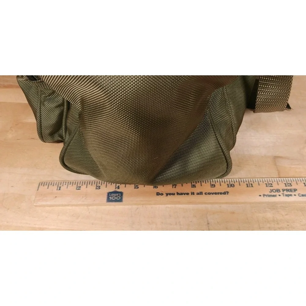 Briggs & Riley Baseline Travelware Nylon Cabin Duffle Bag 16 Inch Olive Green